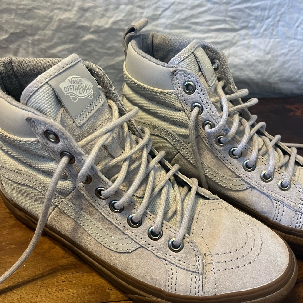 Vans women High-Top Sneakers - Light Gray